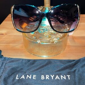 Lane Bryant Sunglasses and Dust Bag NWT